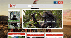 Desktop Screenshot of cultoursandsafaris.com